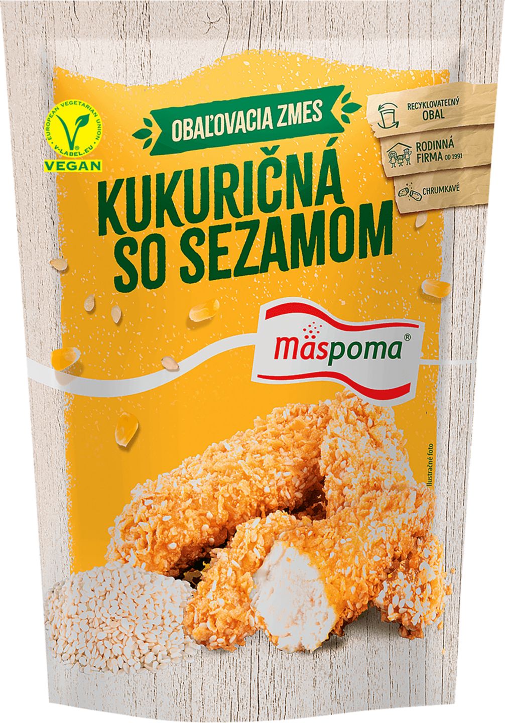 Mäspoma Obaľovacia zmes