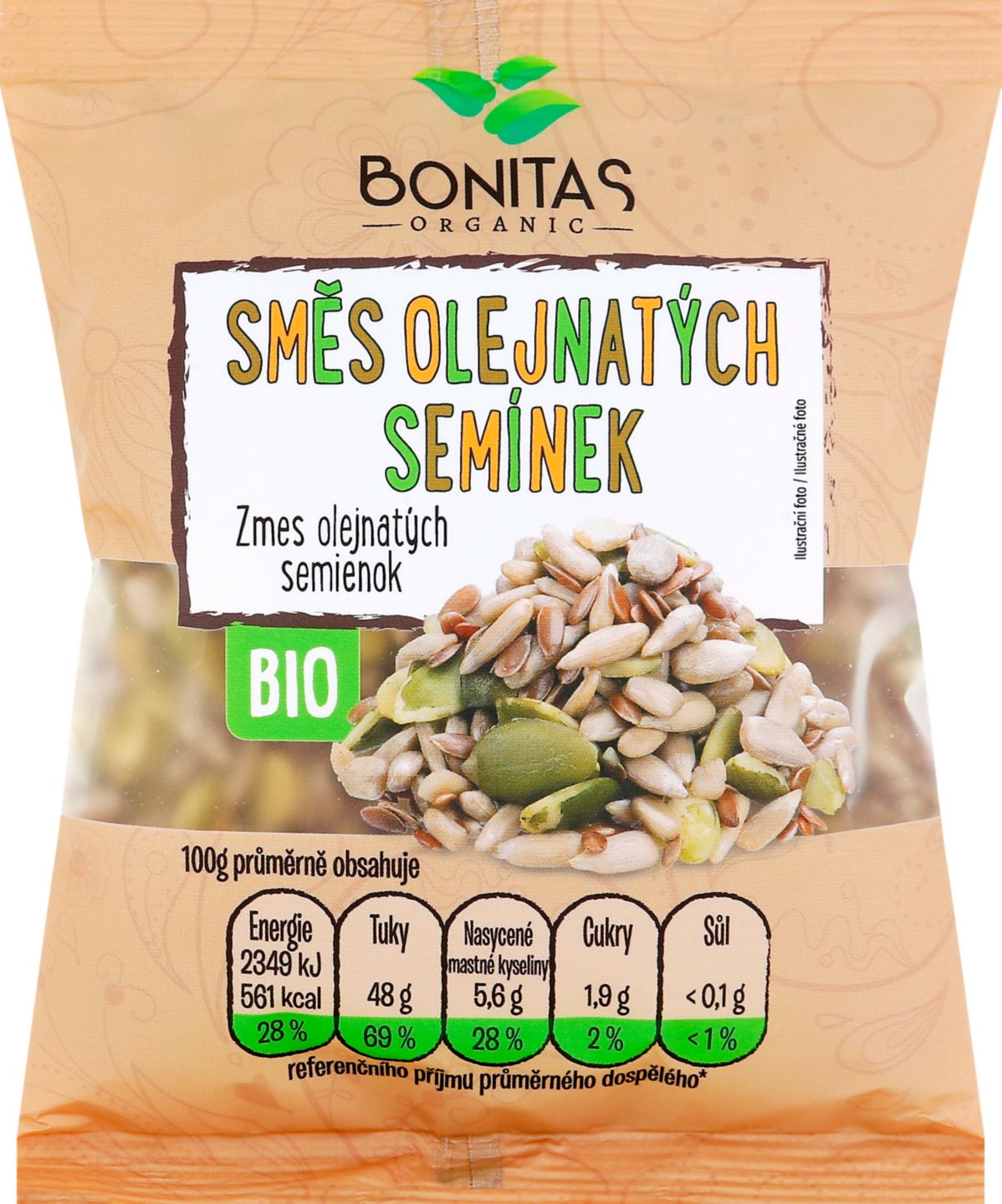 Bonitas Olejnatá semínka
BIO směs