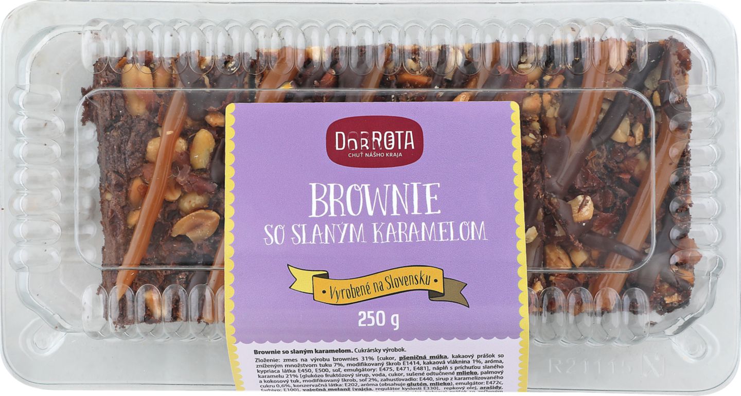 Brownie so slaným karamelom 250 g