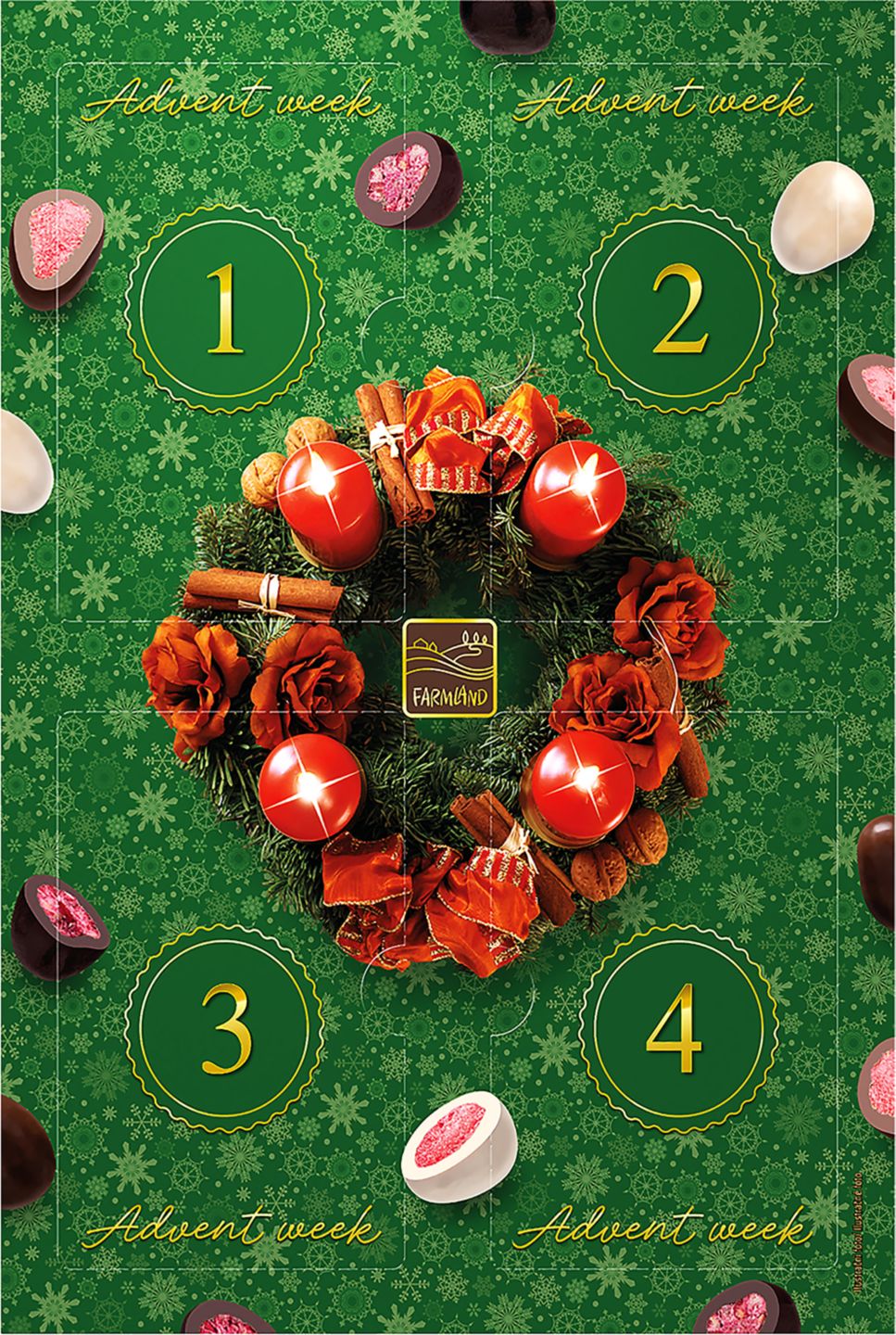 Farmland Adventní kalendář
Lyo ovoce v čokoládě