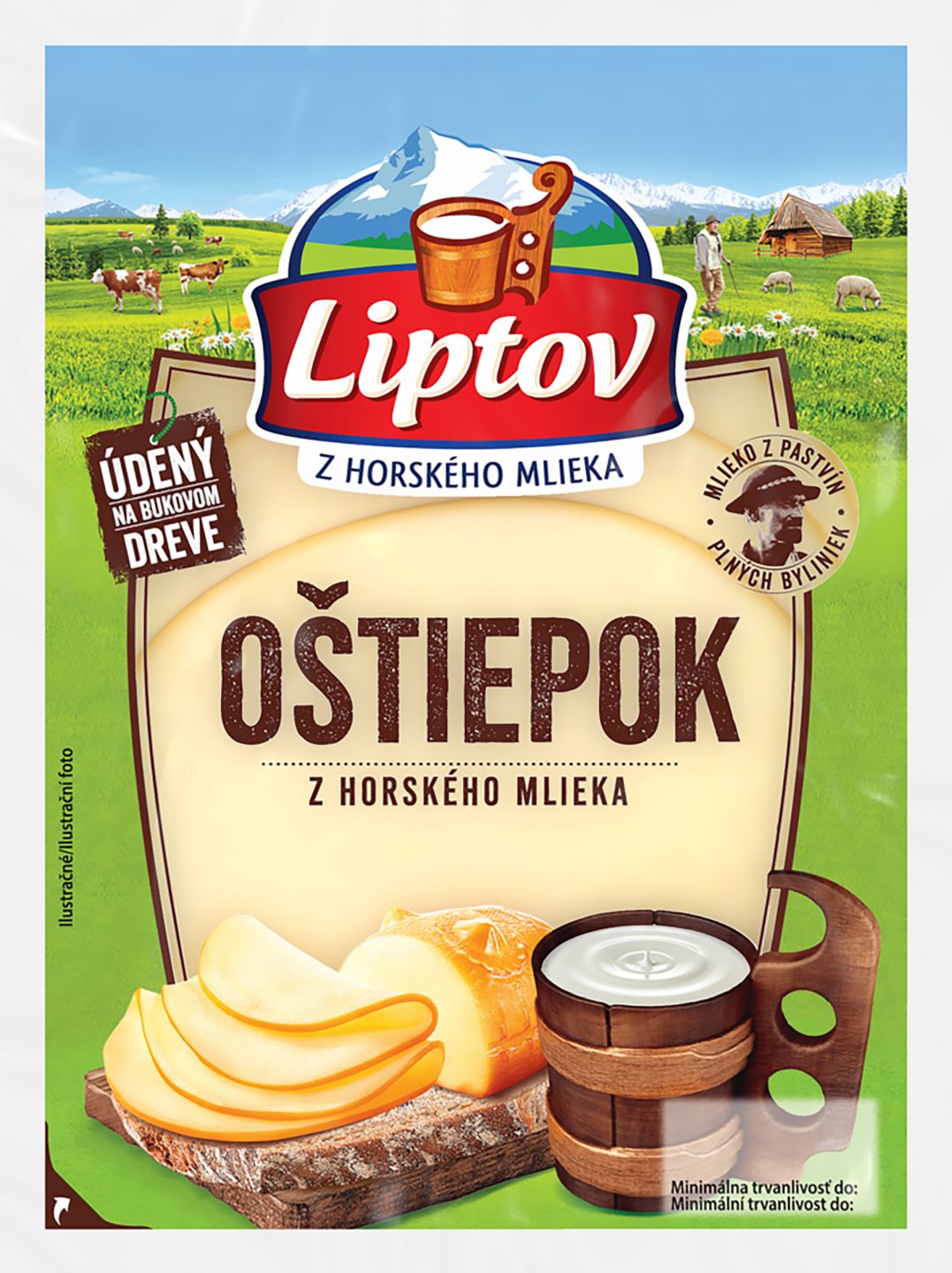 Liptov Oštiepok Parený polomäkký syr