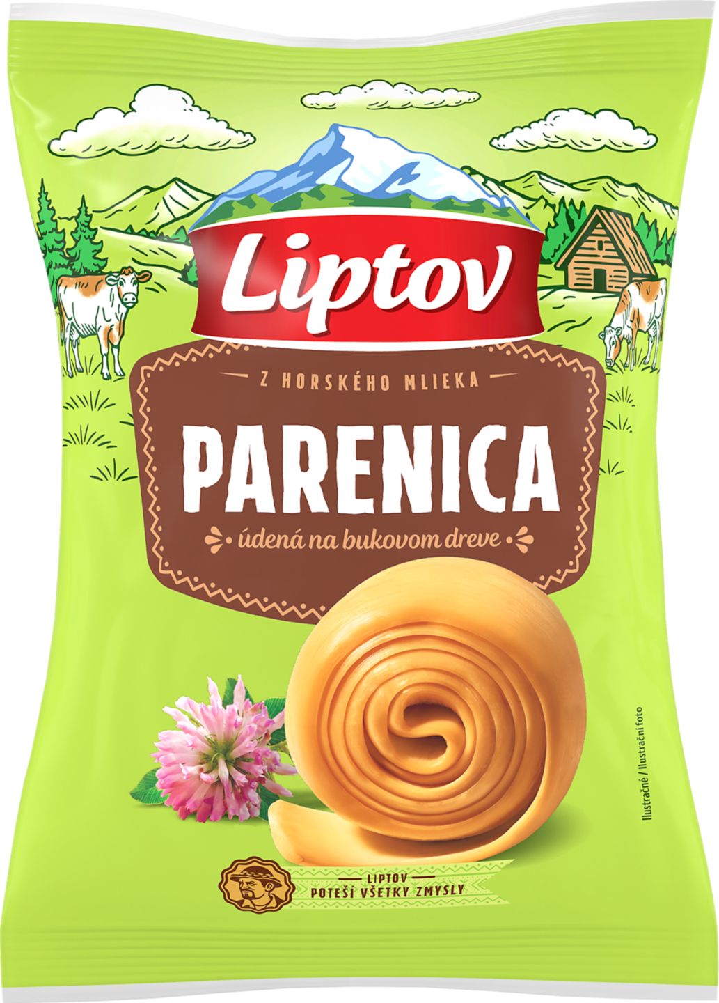 Liptov Parenica Polomäkký nezrej. parený syr