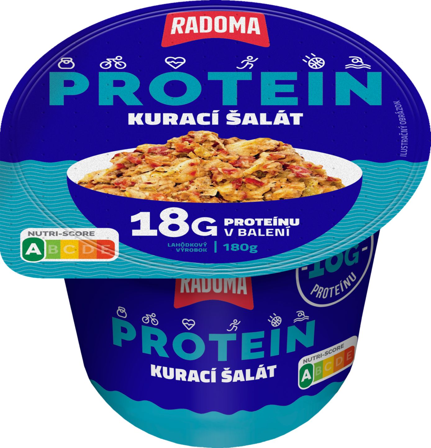 Radoma Proteínový šalát kurací