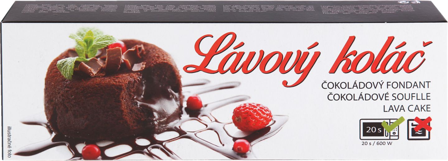 Lávový koláč 