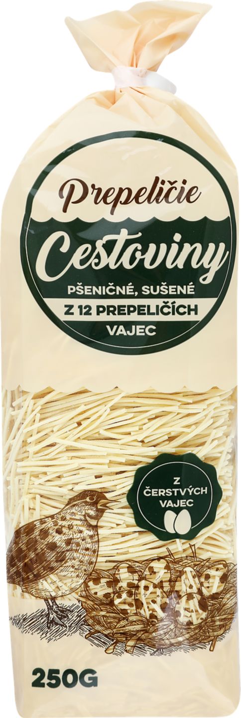 Prepeličie cestoviny 
