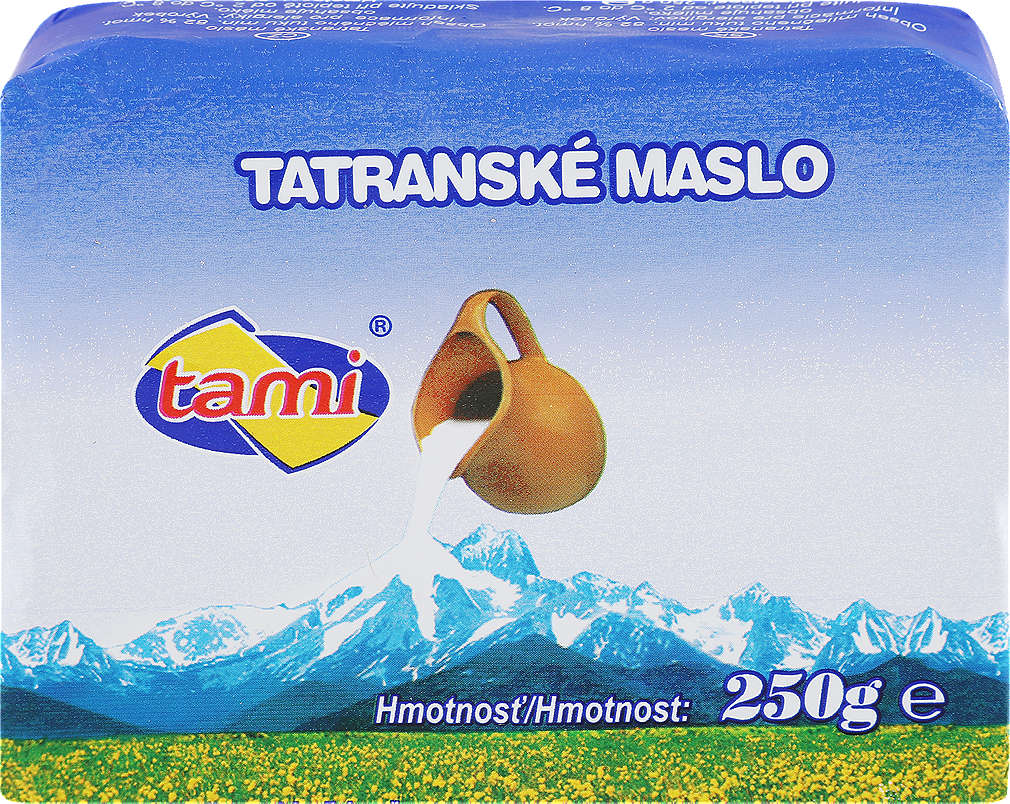 Zobrazenie výrobku Tami Tatranské maslo tuk 82 %