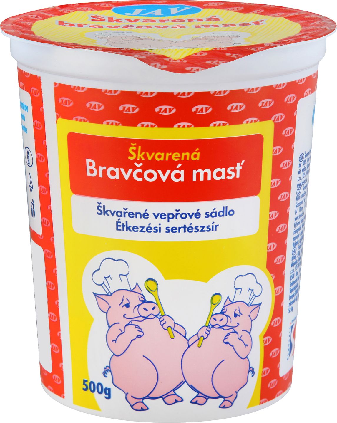 Škvarená bravčová masť 
