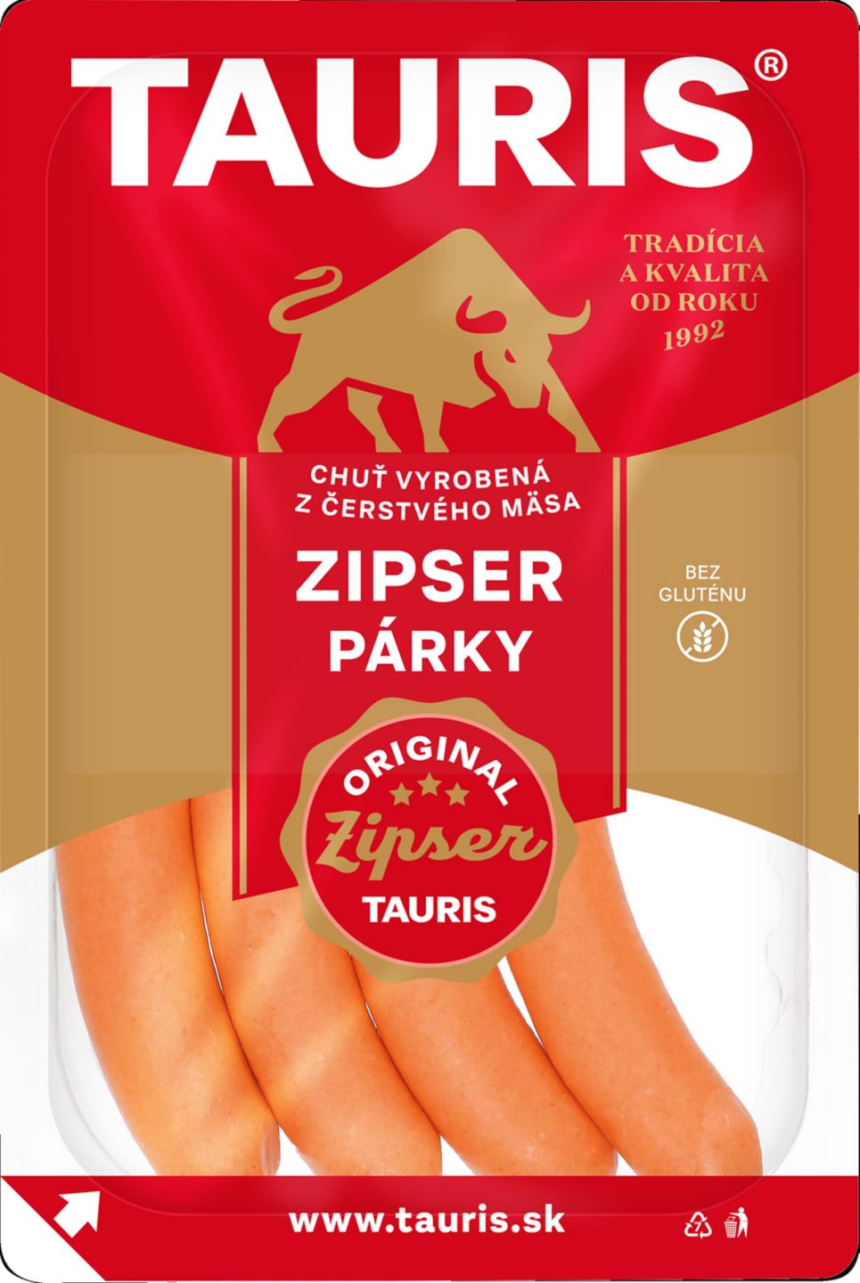 Zipser párky 165 g