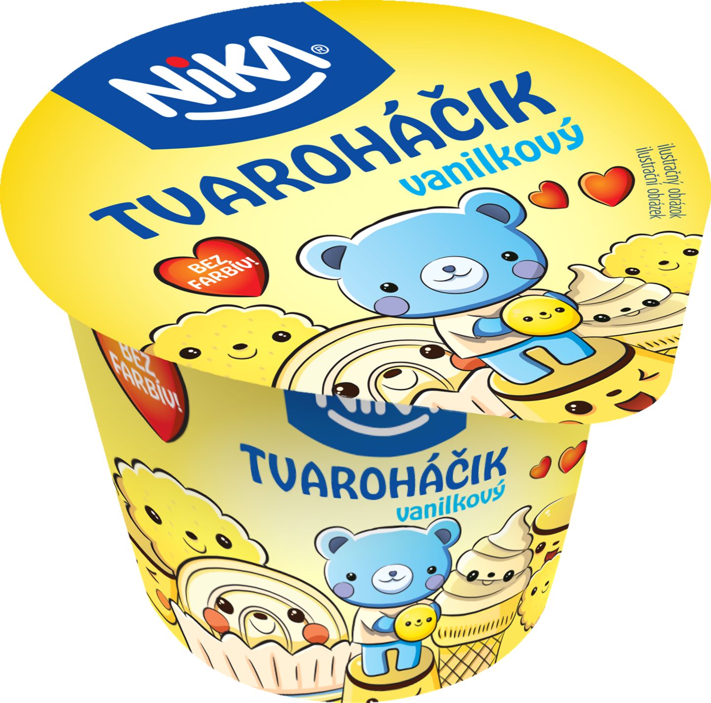 Nika Tvaroháčik Tvarohový dezert