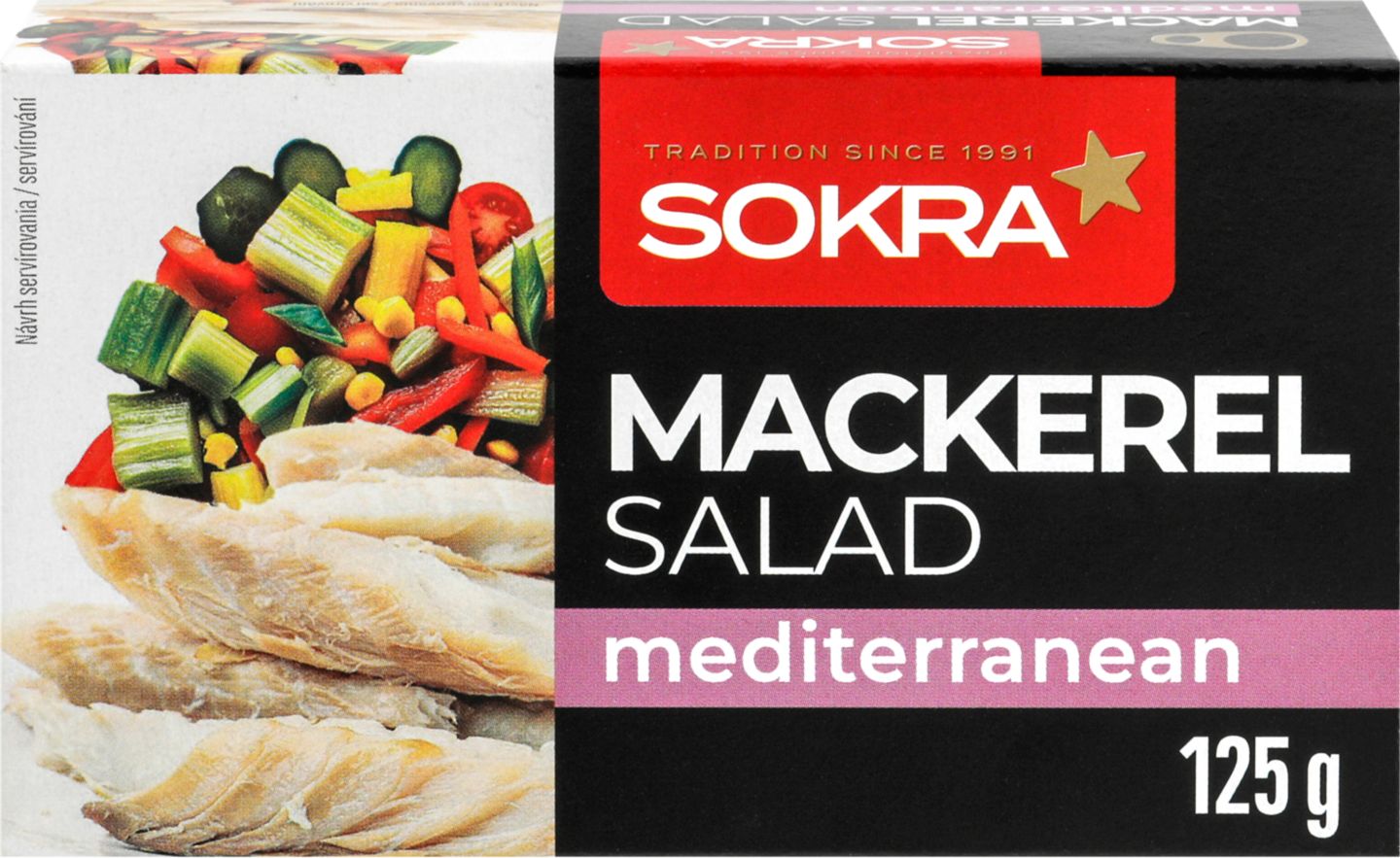 Sokra Salát s makrelou