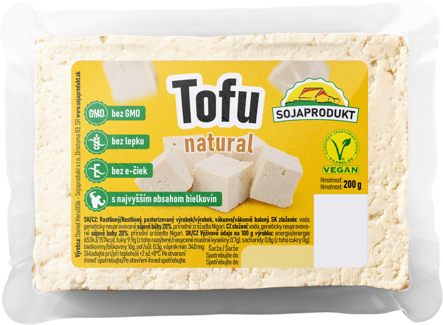 Sojaprodukt Tofu