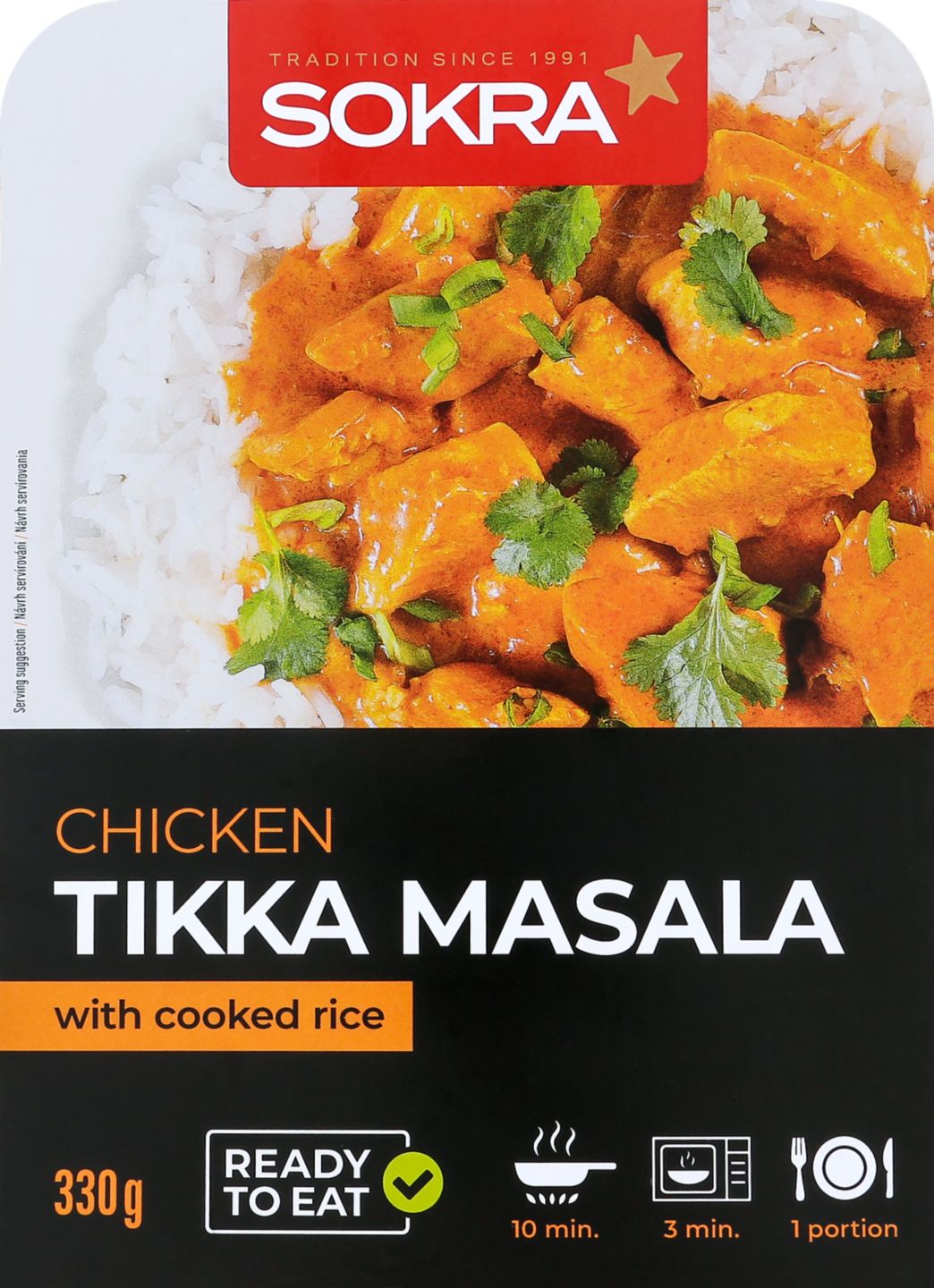 Sokra Tikka Masala
s rýží