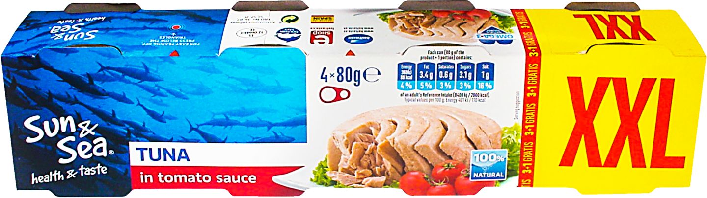 Sun&Sea Tuňák
XXL balení