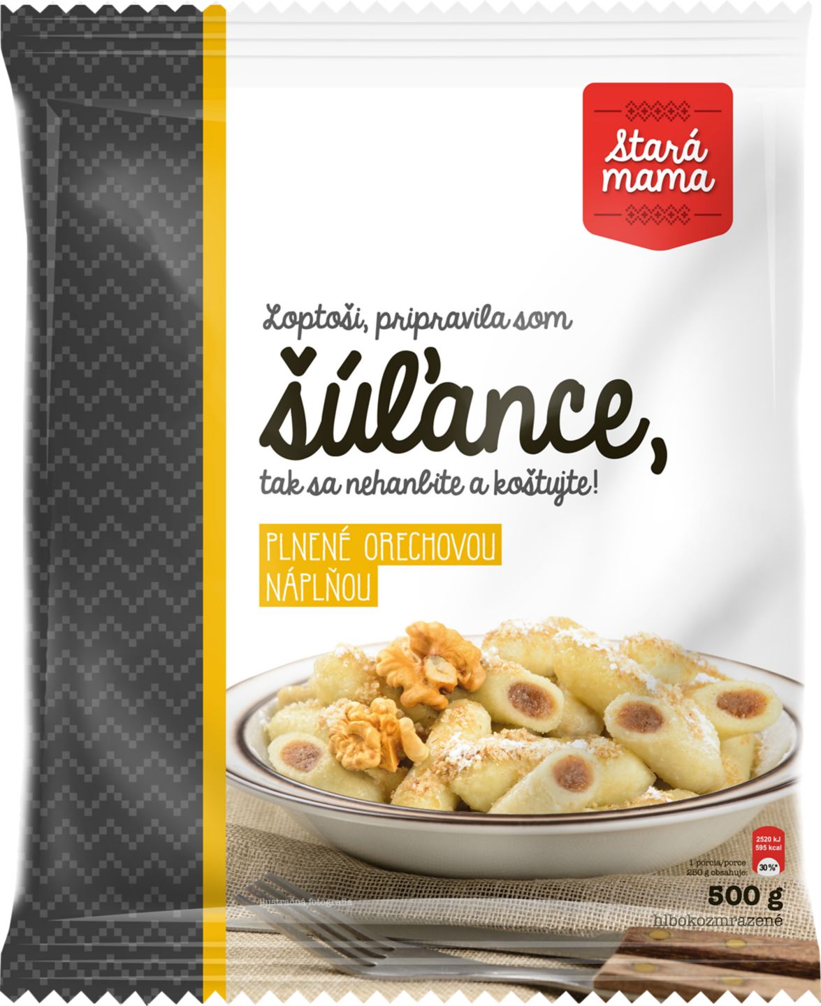 Stará mama Šúľance s orechovou náplňou