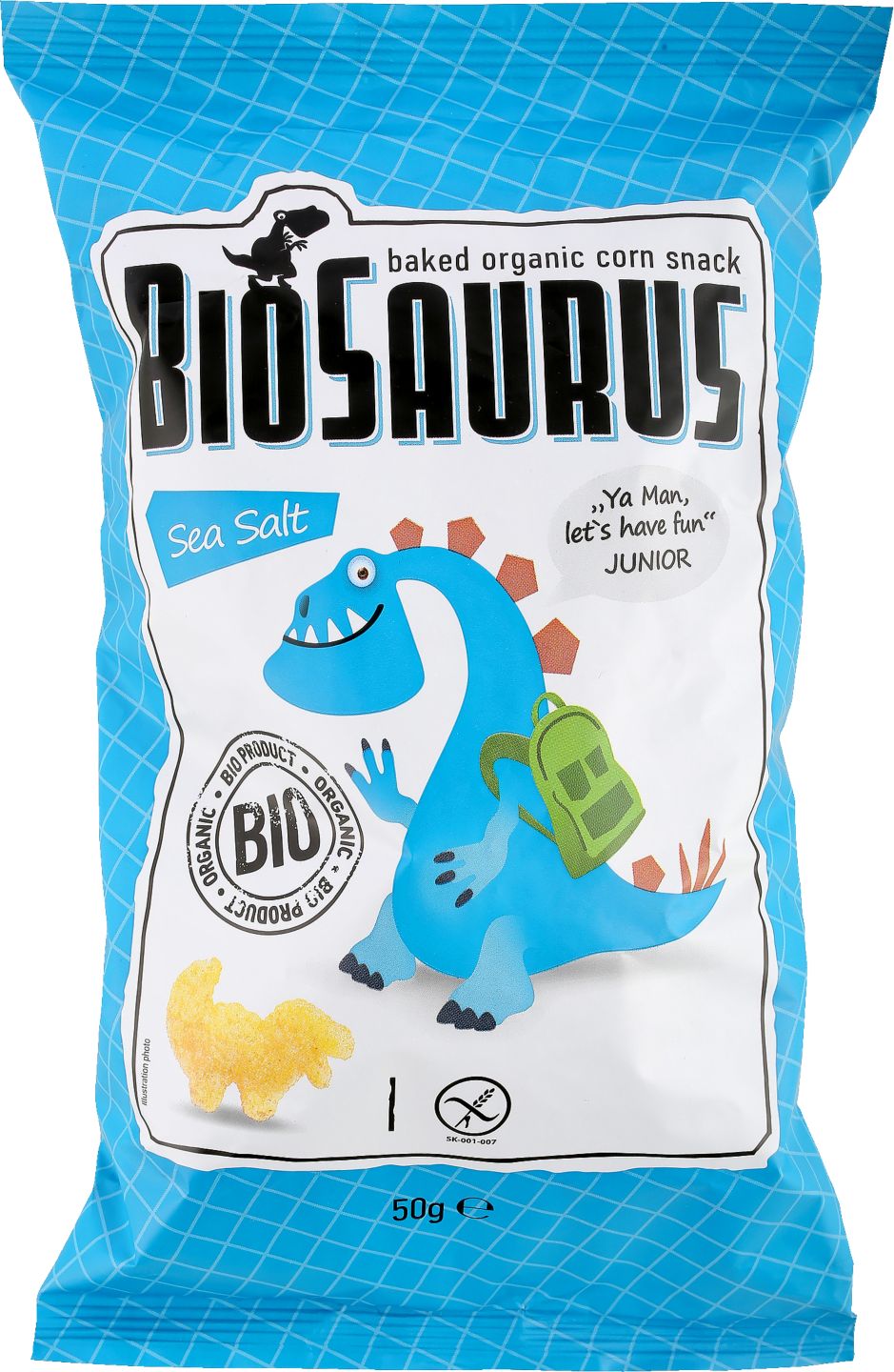 Biosaurus Kukuřičný snack
mořská sůl