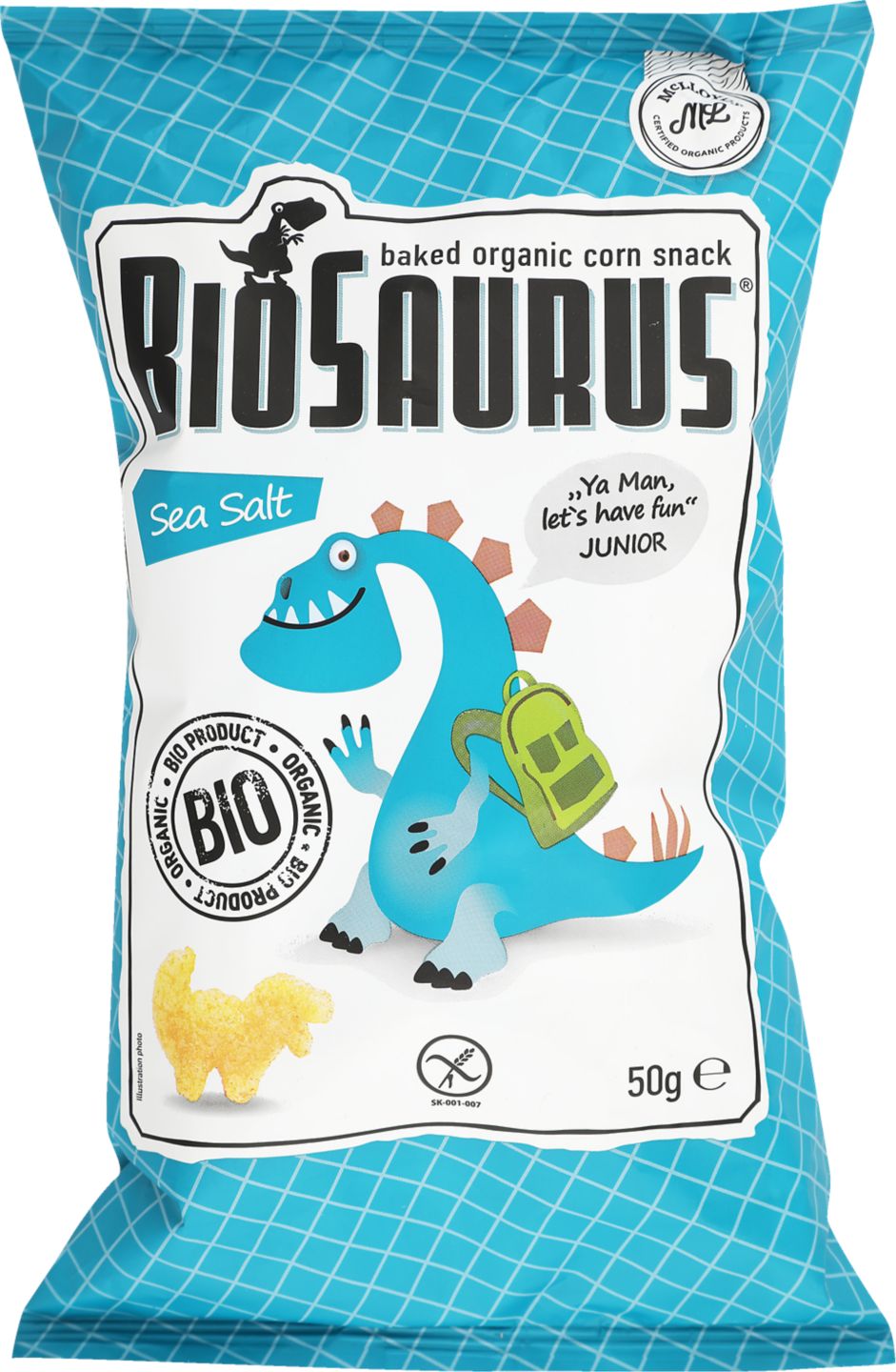 Biosaurus BIO Kukuričný snack