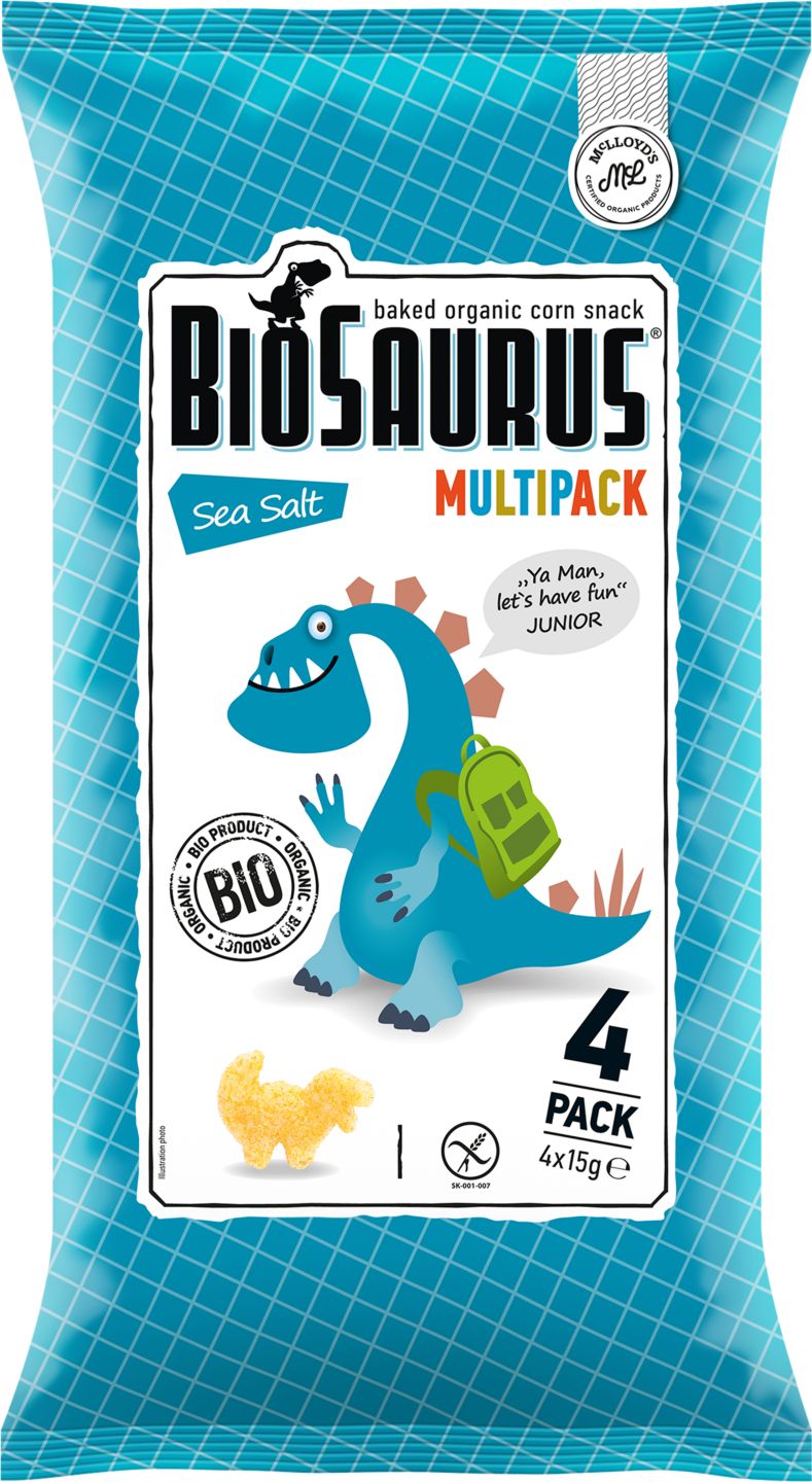 Biosaurus Kukuričný snack