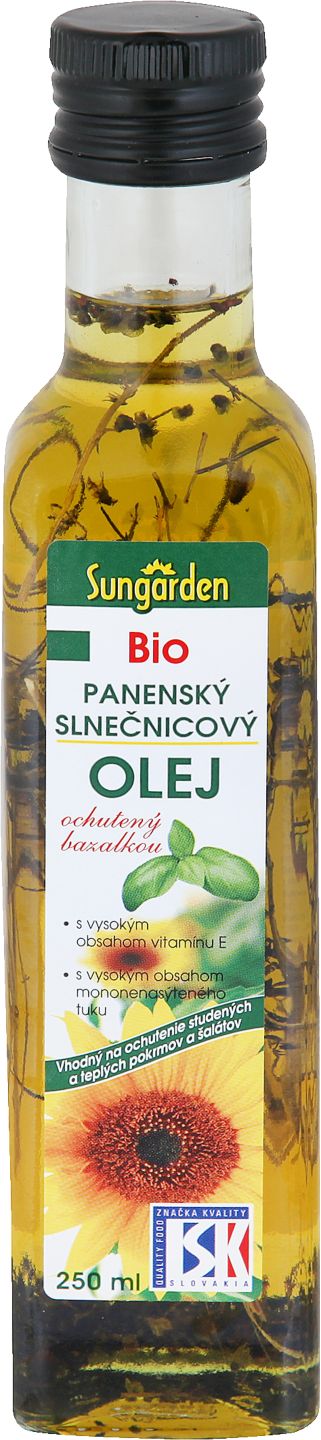 Sungarden BIO Slnečnicový olej