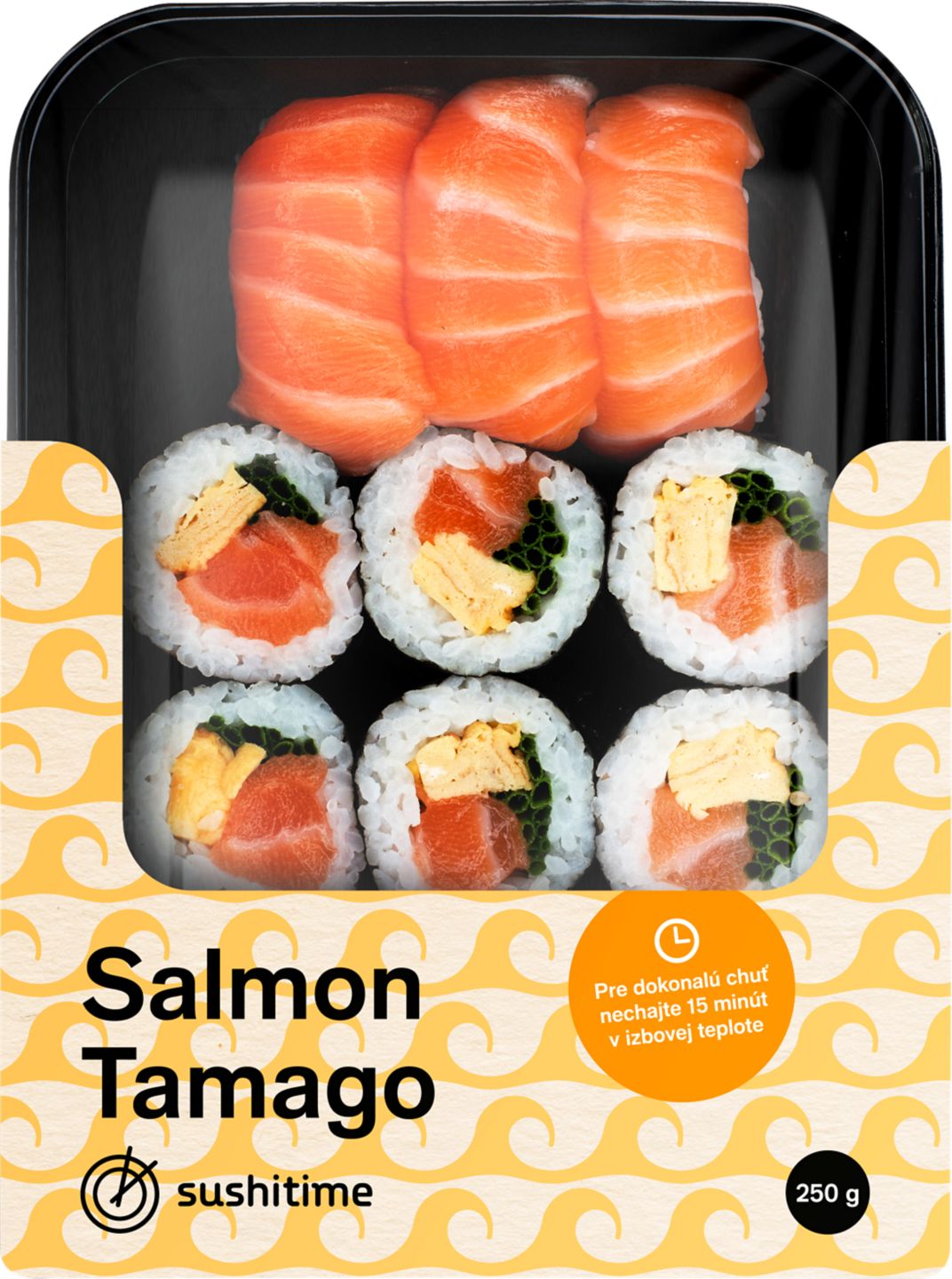 Sushitime Sushi Salmon Tamago