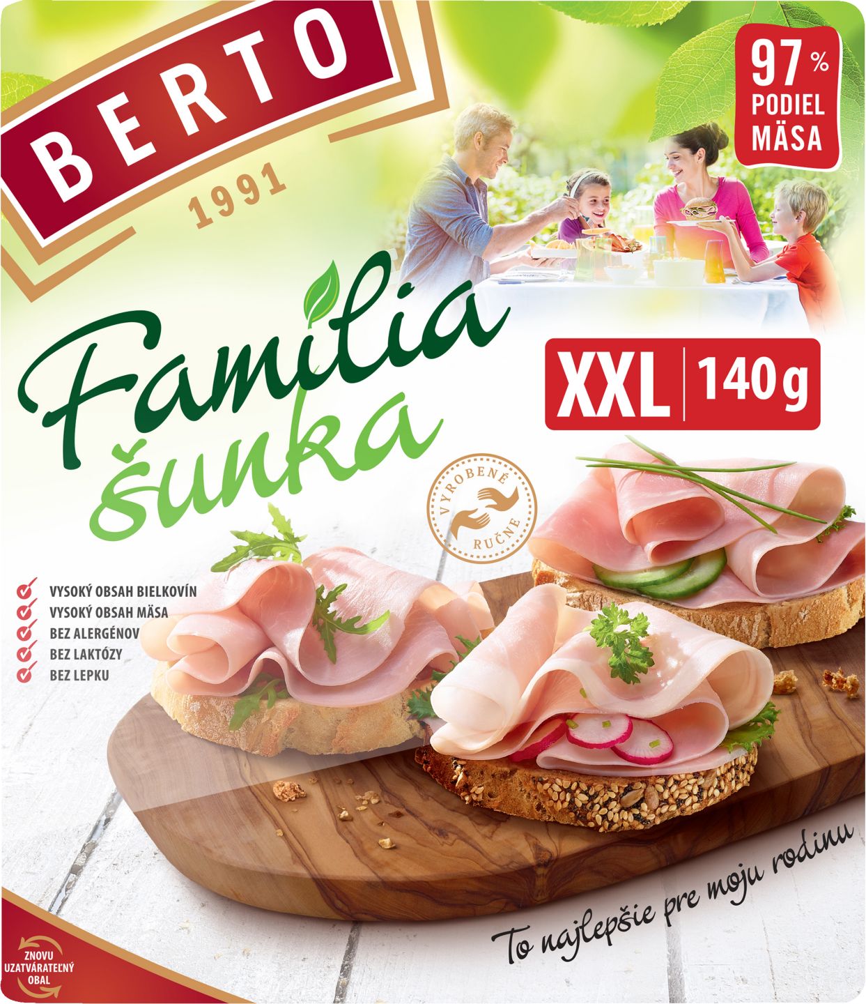 Berto Família šunka