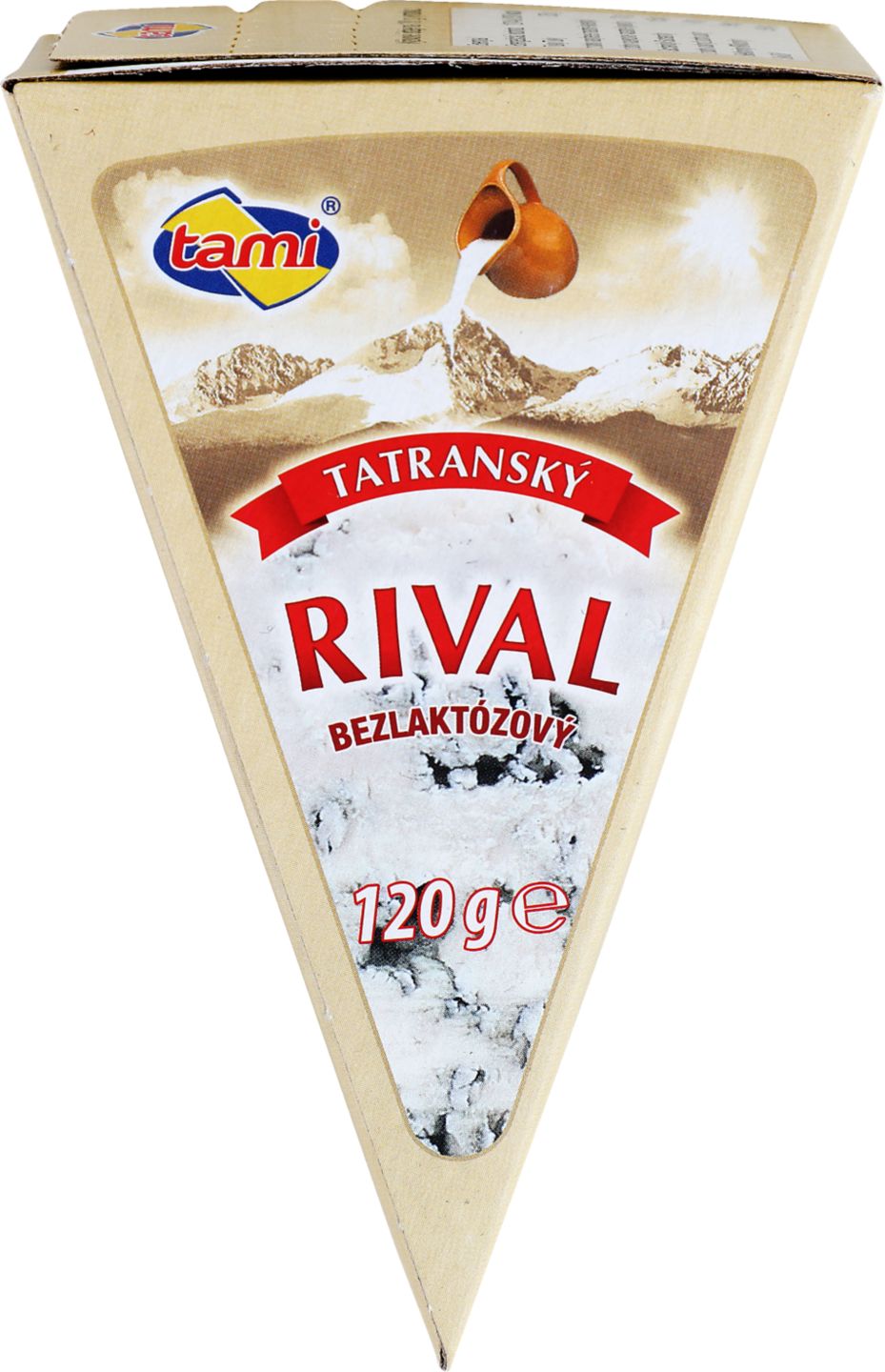 Tatranský Rival Delak.polomäkký zrejúci syr
s plesňou