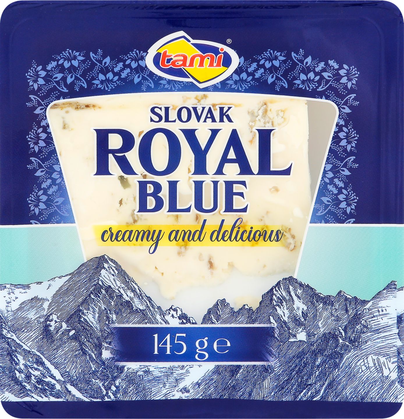 Tami Royal blue
zrající sýr