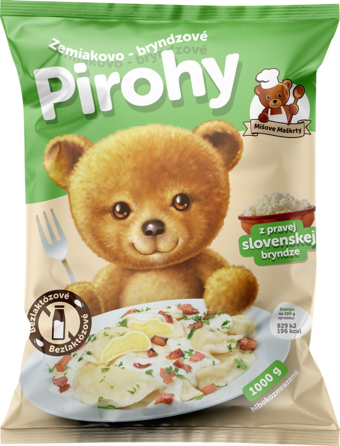 Mišove maškrty Pirohy zemiakovo-bryndzové