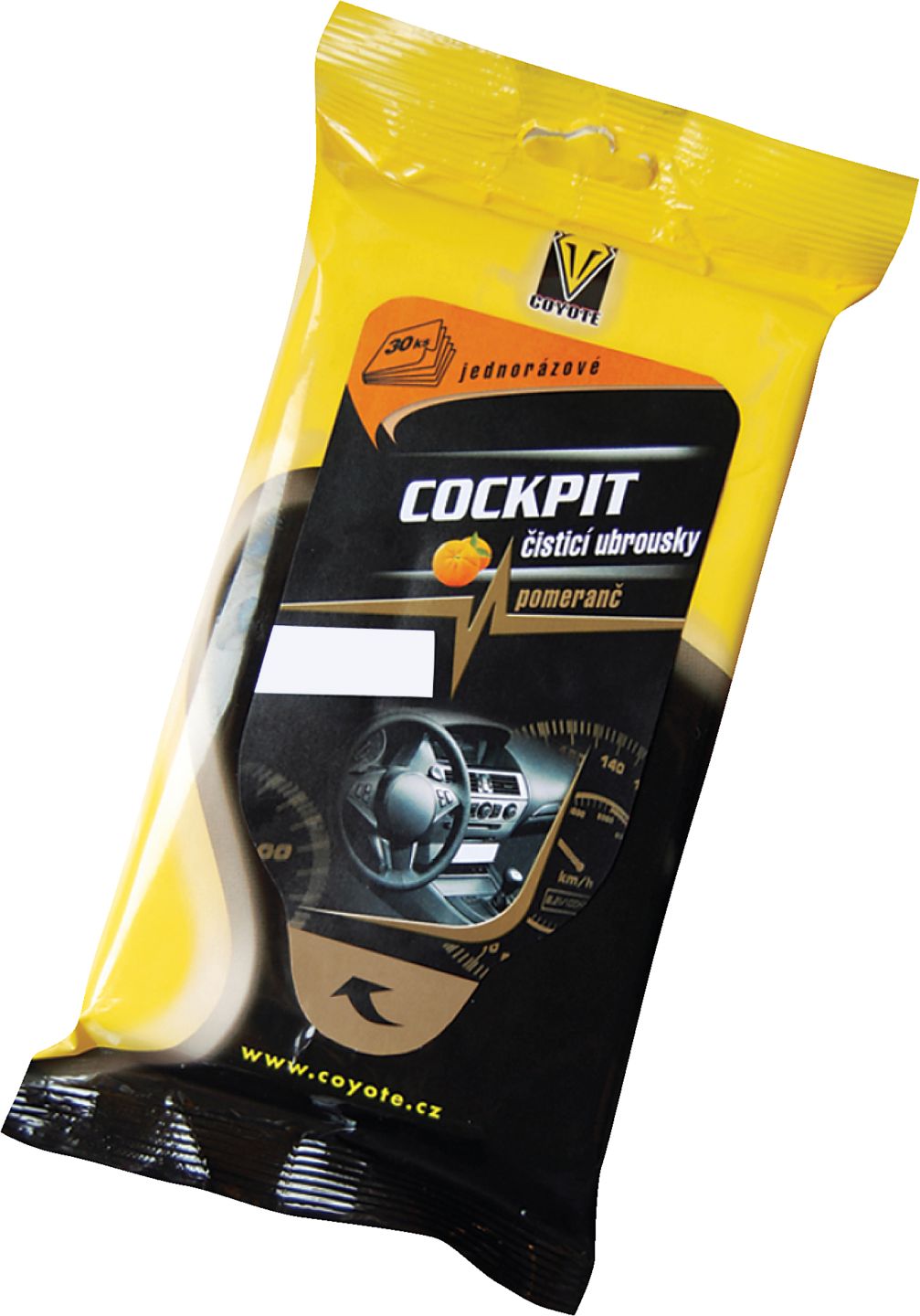 Coyote Cockpit čistiace obrúsky