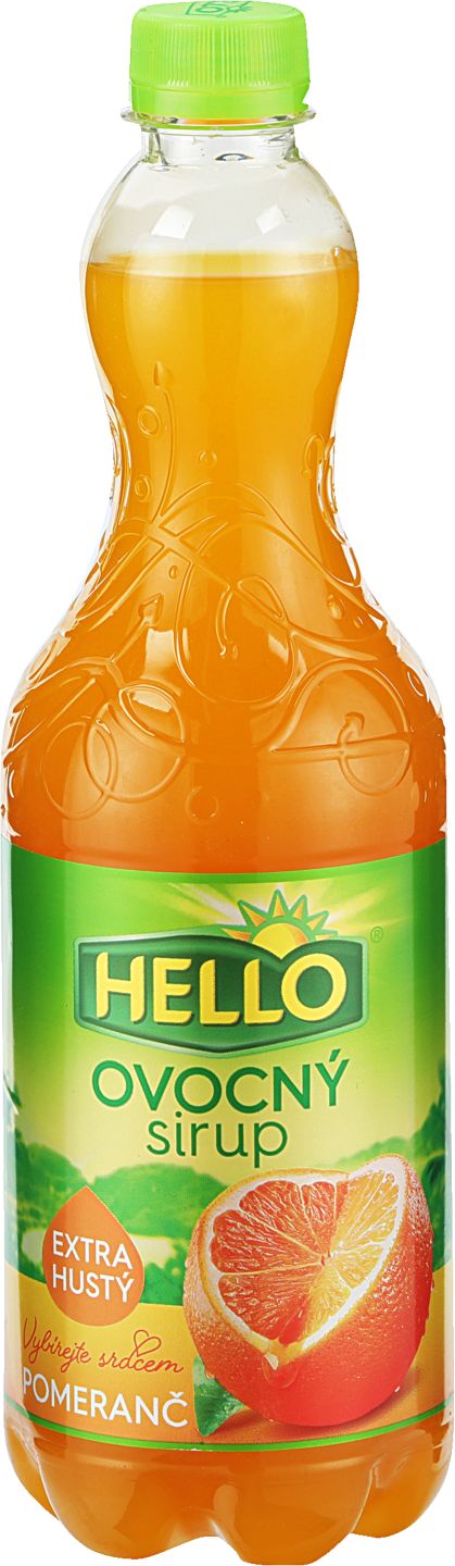 Hello Ovocný sirup
různé druhy