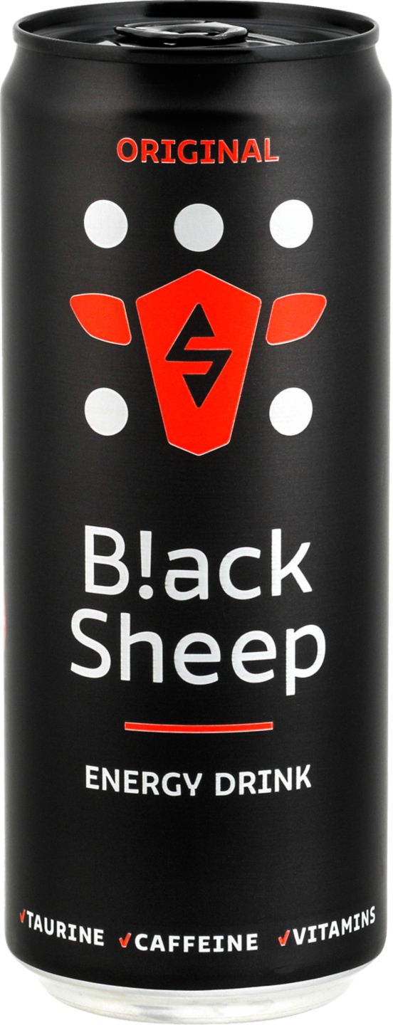 Black Sheep Energetický nápoj
0,33 l plech
