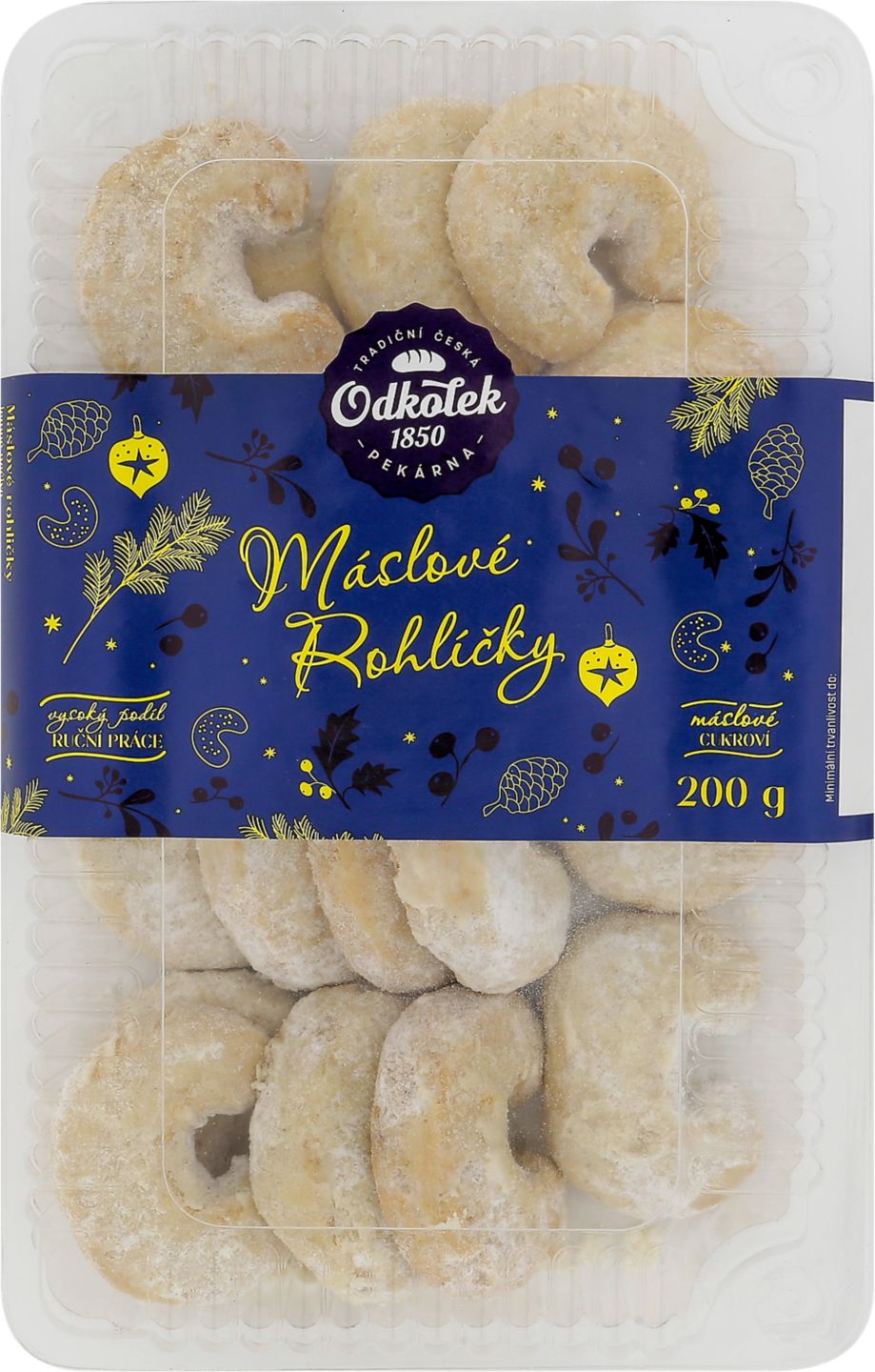 Máslové rohlíčky 