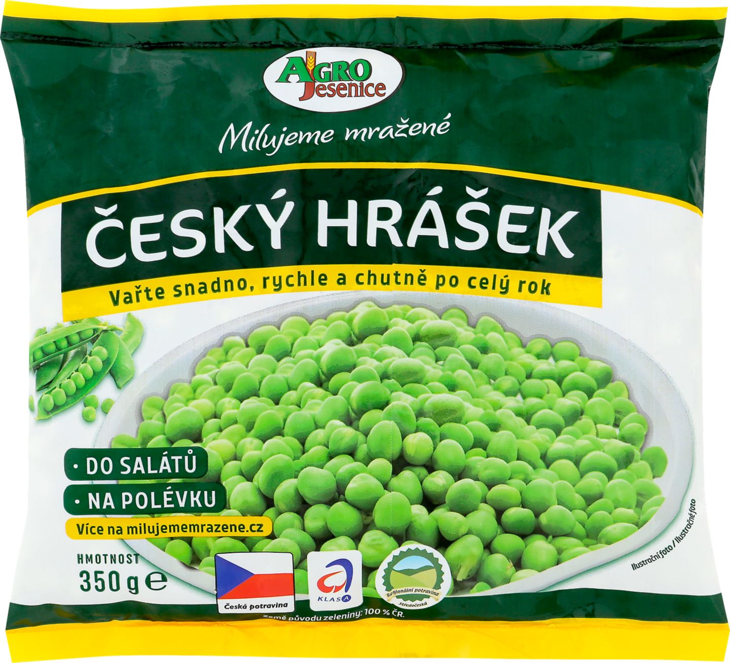 Agro Jesenice Český hrášek