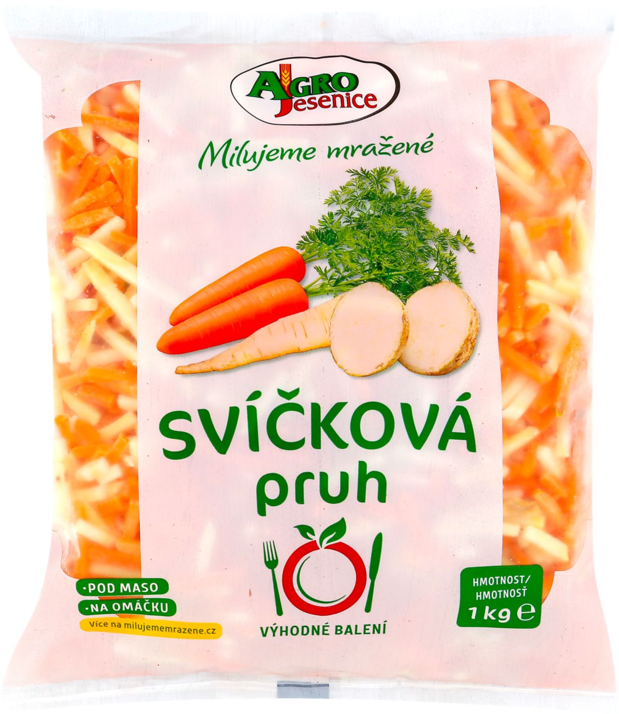 AGRO JESENICE XXL Svíčková směs
proužky