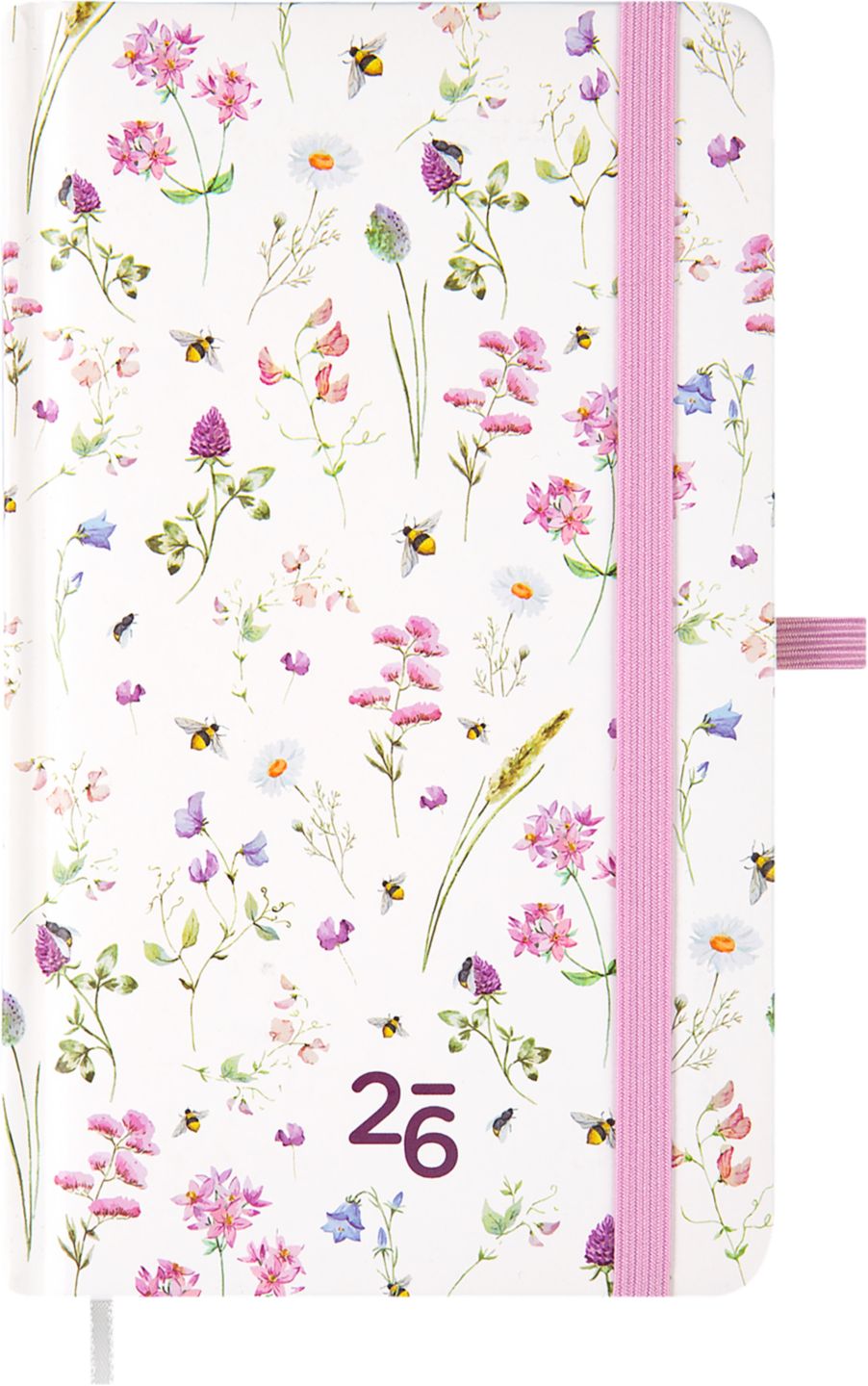 Diář kapesní s gumičkou 