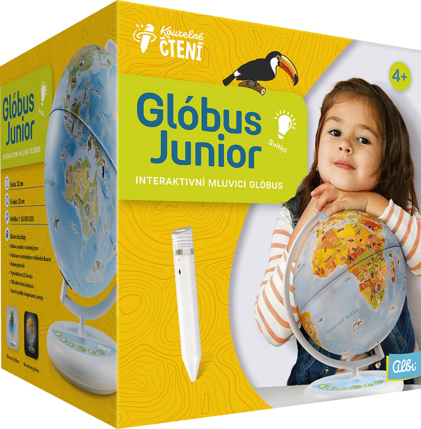 Albi Kouzelné čtení Glóbus Junior
