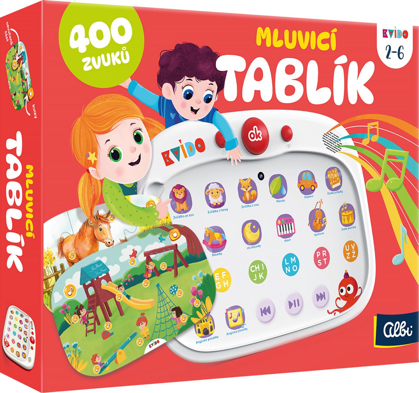 Albi Mluvící tablík
400 zvuků