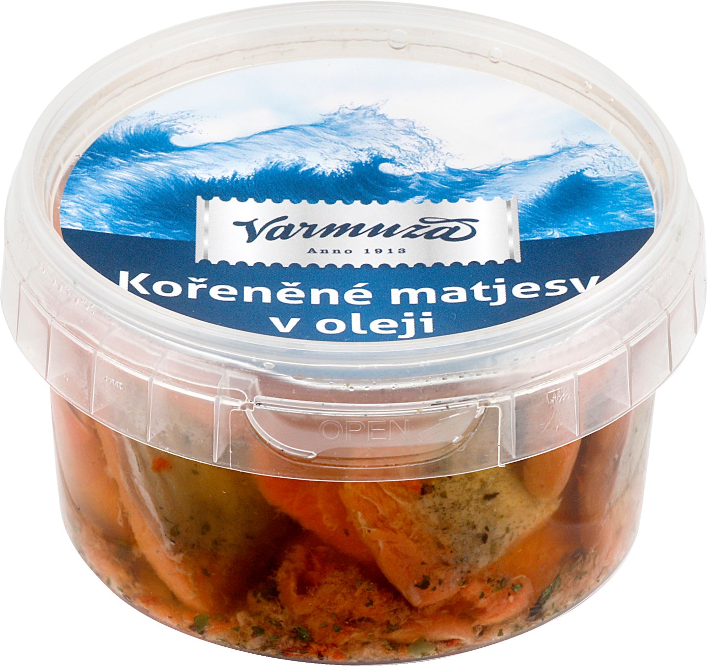 Varmuža Kořeněné matjesy
v oleji