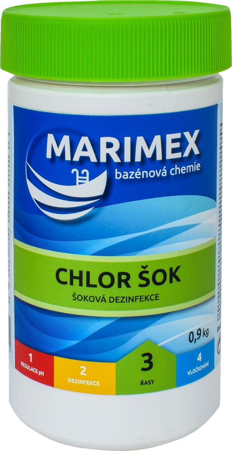 MARIMEX² Chlor Šok
hmotnost: 0,9 kg