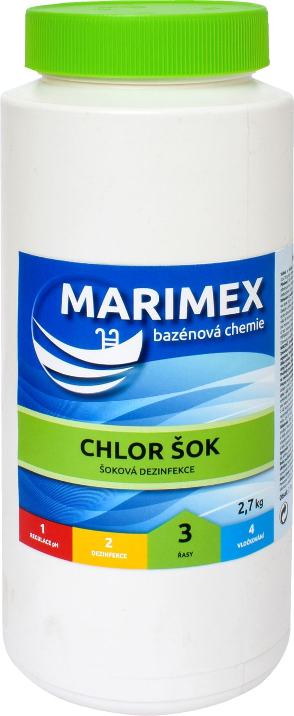 MARIMEX² Chlor Šok
hmotnost: 2,7 kg