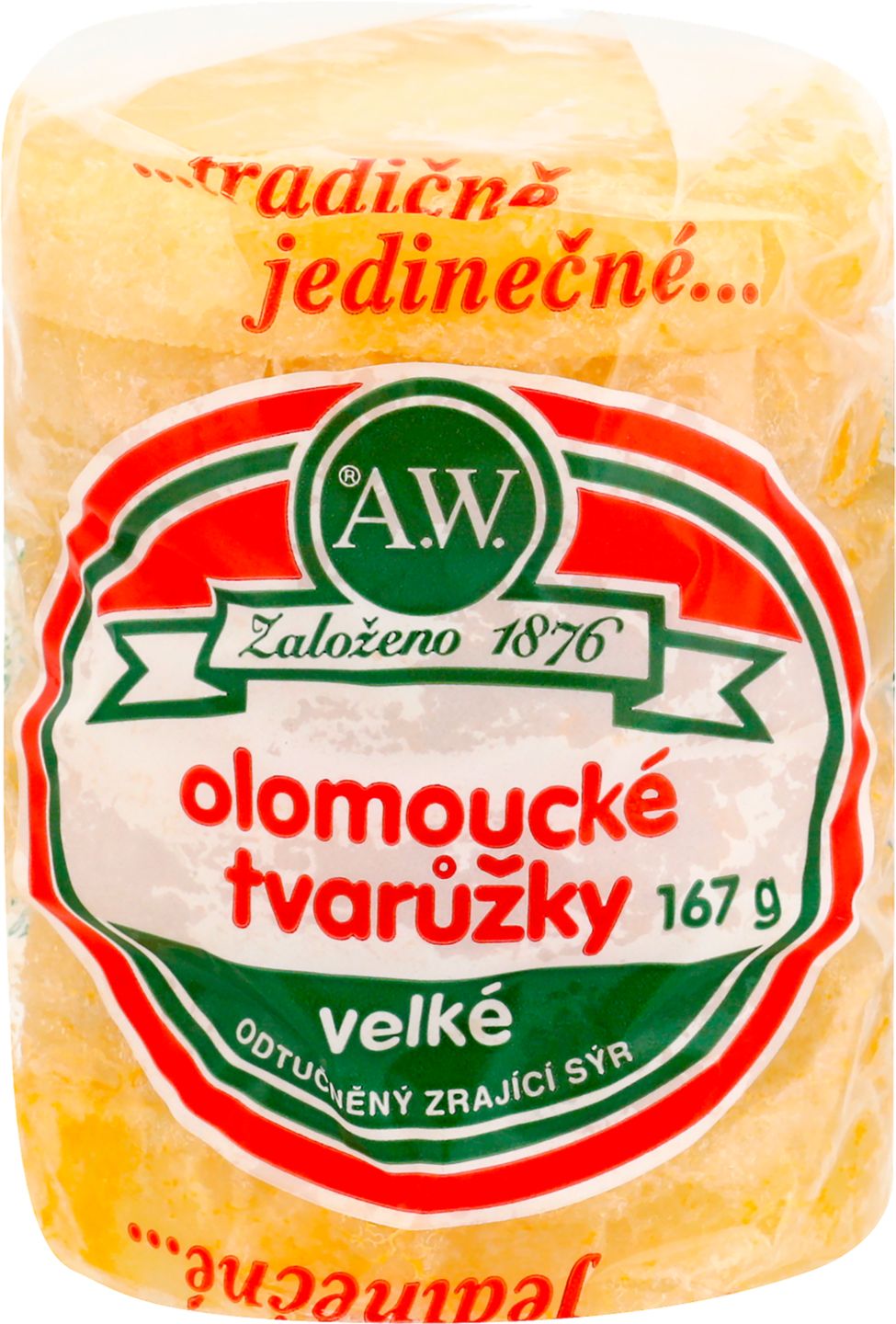 A.W. Loštice Olomoucká tvarůžky
zrající sýr