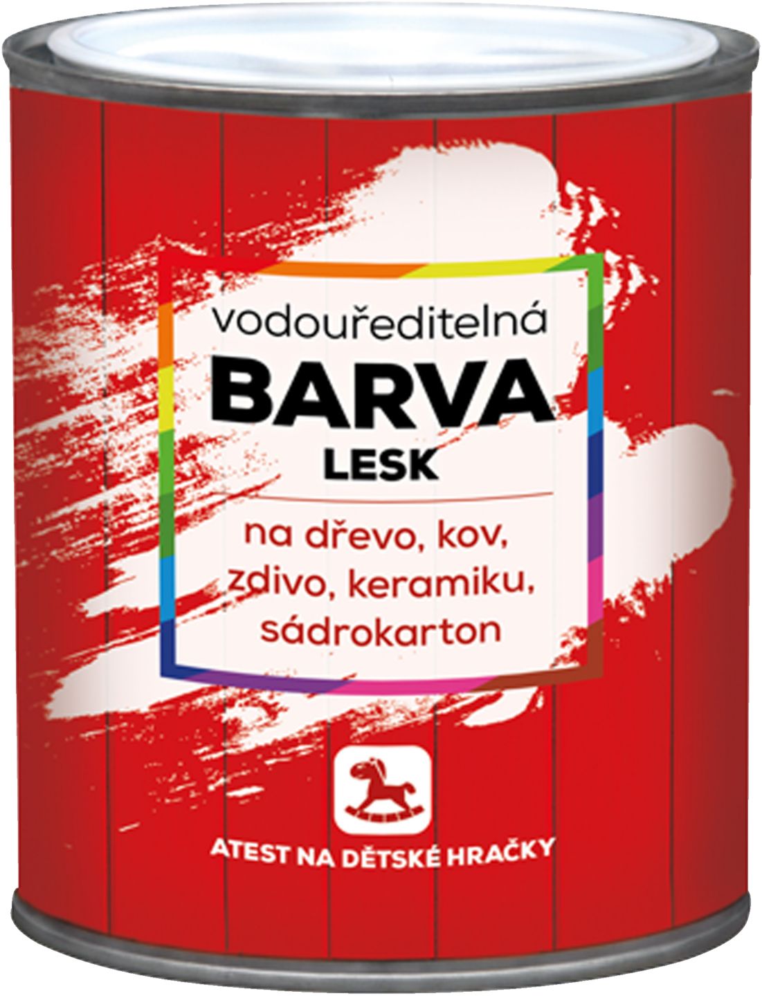 Univerzální barva na kov a dřevo
0,7 l