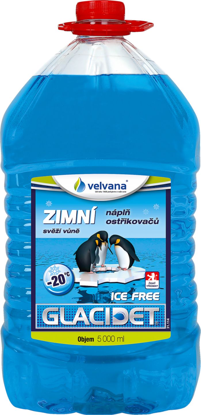 VELVANA Zimní směs do ostřikovačů
Glacidet -20°C