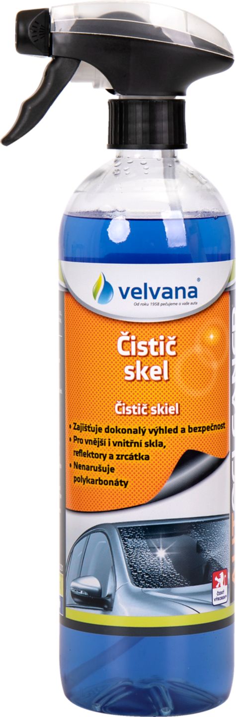 VELVANA Čistič skel
objem: 750 ml