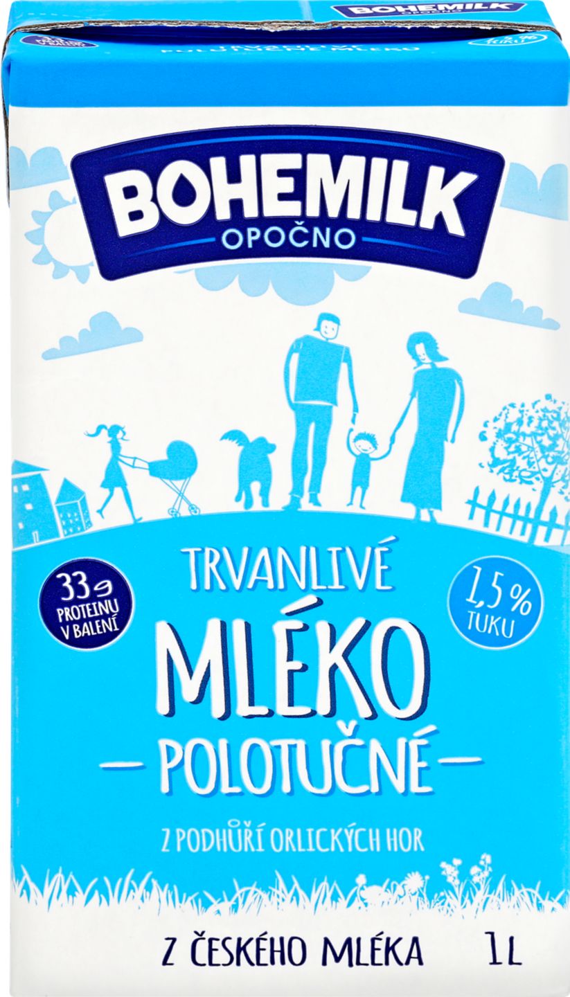 Bohemilk Tvanlivé mléko