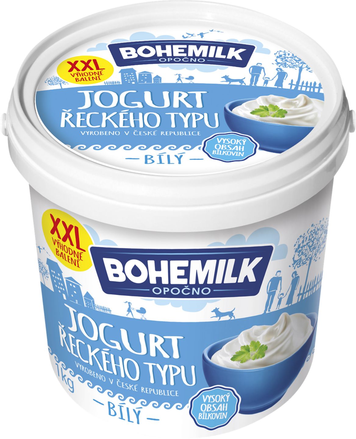 Bohemilk jogurt řeckého typu/vanilka