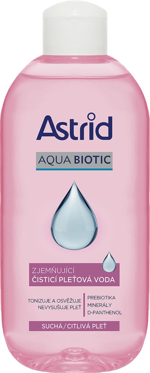 Astrid čistící pleťová voda, gel
nebo mléko