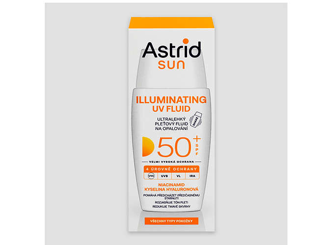 Astrid SUN pleťový fluid SPF50+ 50ml
