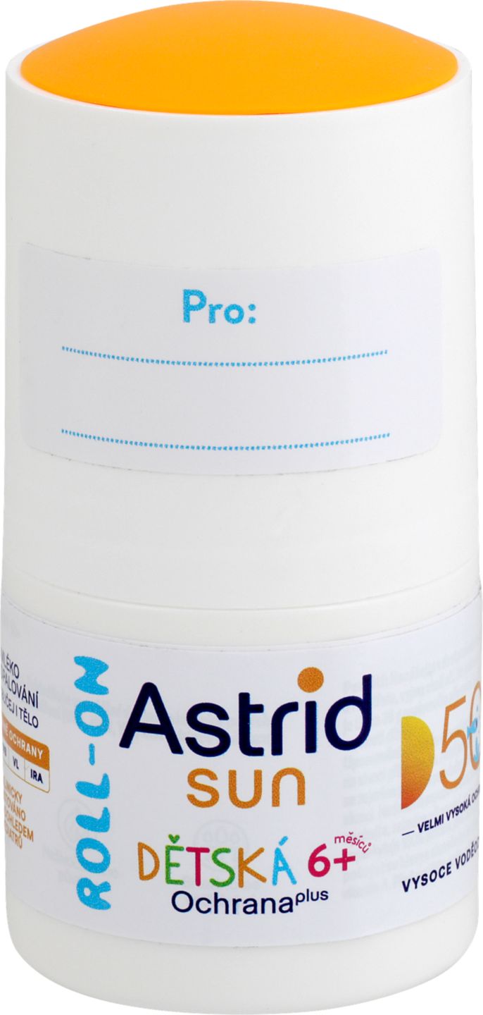 Astrid SUN KIDS Mléko na opalování roll-on