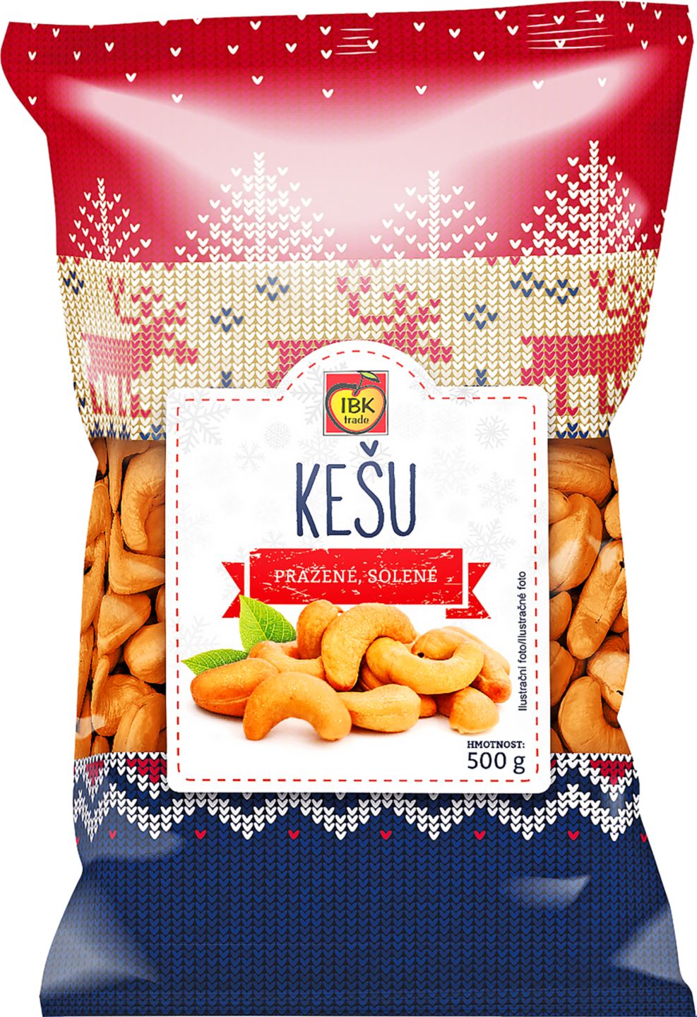 IBK TRADE Kešu
Pražené, solené