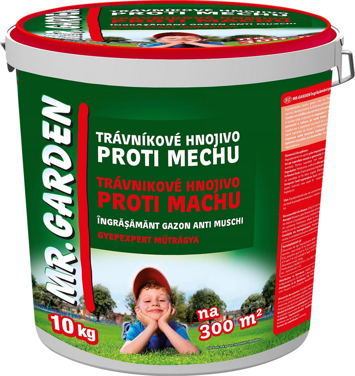 Trávníkové hnojivo proti mechu
hmotnost: 10 kg